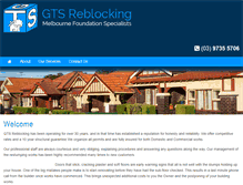 Tablet Screenshot of gtsreblocking.com.au